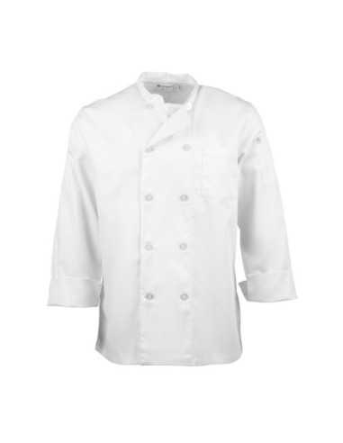 Veste de cuisine mixte Le Mans Chef Works blanche XL