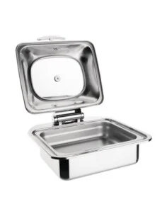 Ensemble chafing dish induction Olympia GN 1/2 avec support  2