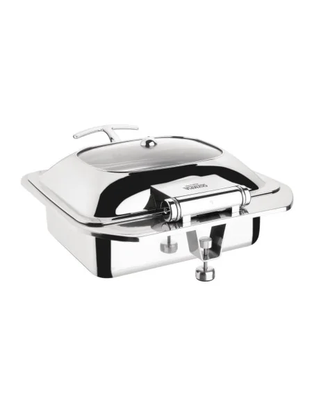 Ensemble chafing dish induction Olympia GN 1/2 avec support 