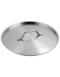 Couvercle de casseroles en acier inoxydable Vogue 300mm