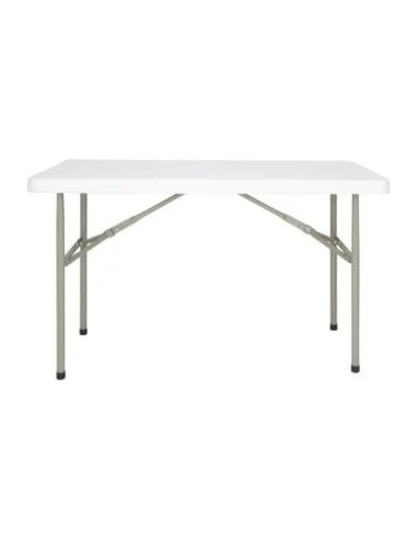 Table rectangulaire pliante Bolero 1220mm