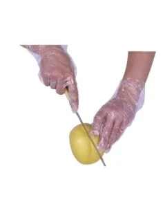 Gants jetables transparents (Lot de 100) 2