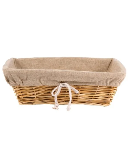 Panier en osier Olympia rectangulaire