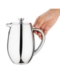 Cafetière à piston en inox isotherme Olympia 6 tasses 2