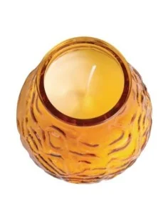 Bougies vénitiennes Bolsius Low Boy ambre (Lot de 12) 2