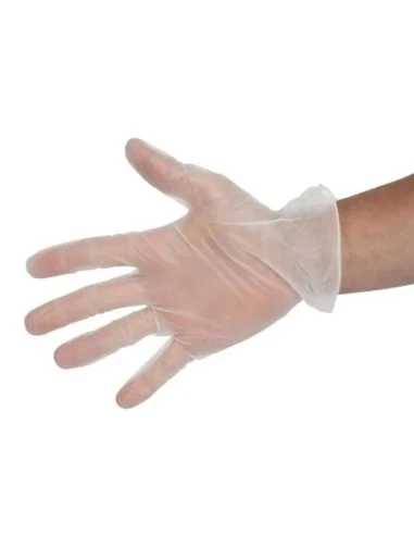 Gants en vinyle non poudrés Hygiplas L (lot de 100)