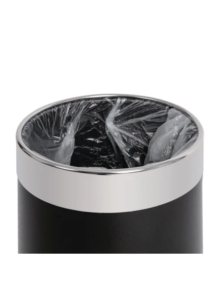 Corbeille à papier avec bordure argentée Bolero