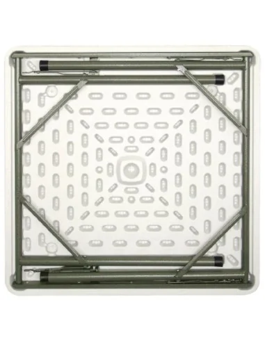 Table carrée pliante en PE Bolero 86cm