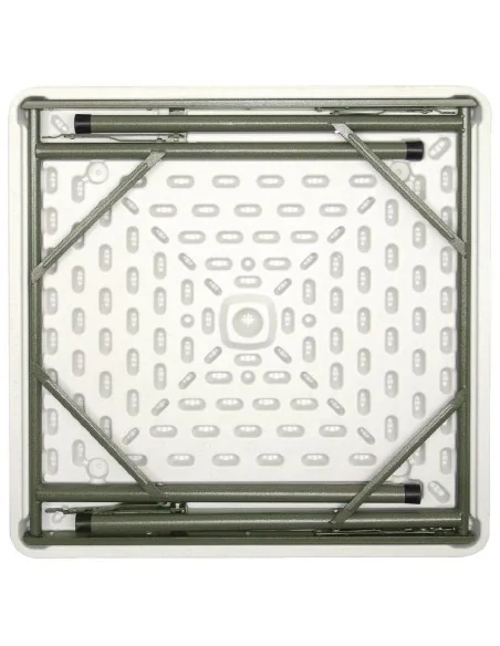 Table carrée pliante en PE Bolero 86cm