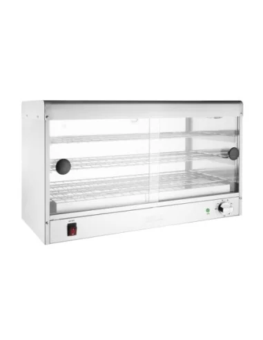 Vitrine chauffante économique Buffalo - Capacité 60 tourtes