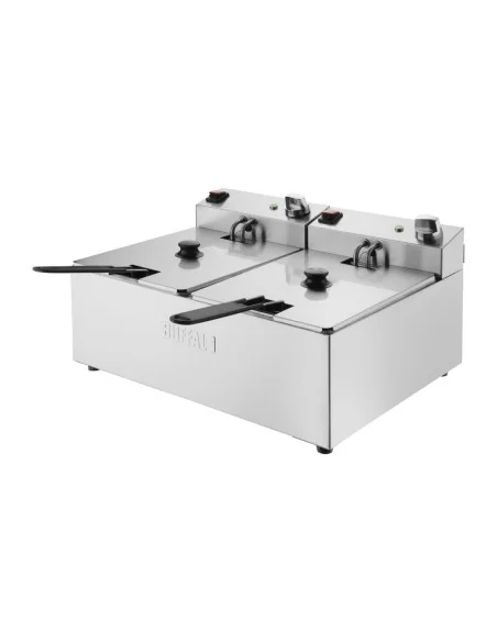 Friteuse double Buffalo - 2x5L 2x2,8kW