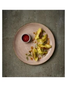 Assiettes avec rebord Churchill Stonecast Raw Terracotta Evolve 260mm (Lot de 12) 2