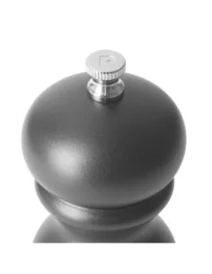 Moulin à sel ou à poivre Olympia en bois d'hévéa 125mm gris 2