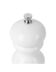 Moulin à sel ou à poivre Olympia en bois d'hévéa 125mm blanc 2