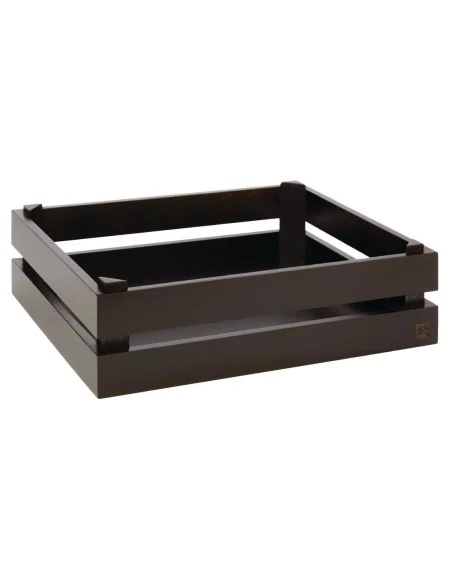 Caisse pour buffet Superbox APS noire GN 1/2