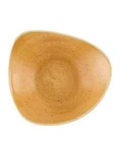 Bols triangulaires Churchill Stonecast Tangerine 235mm (Lot de 12) 2