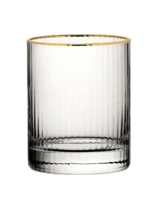 Verres à whisky bord doré Hayworth Utopia 325 ml (lot de 6)