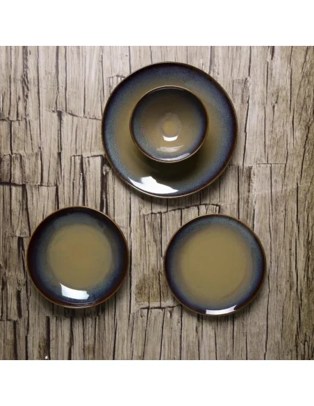 Saladiers Olympia Birch aubergine 205 mm (lot de 6)