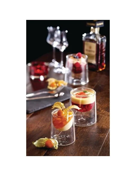 Mini pots à sauce double paroi Utopia 90ml (lot de 6) 