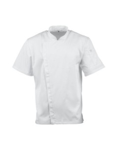 Veste de cuisinier à manches courtes Chef Works Cannes M
