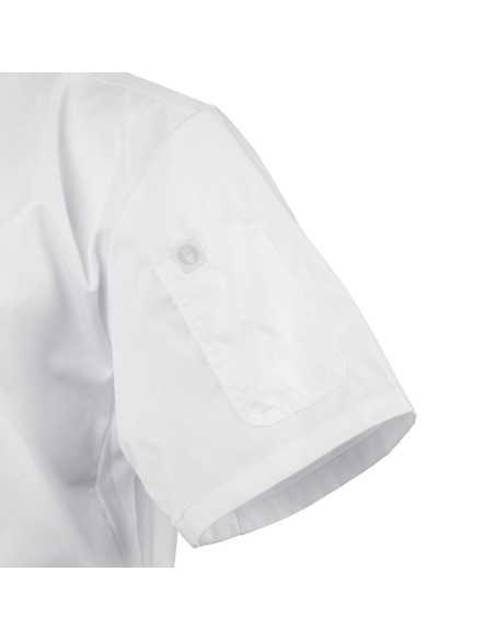 Veste de cuisinier à manches courtes Chef Works Cannes M