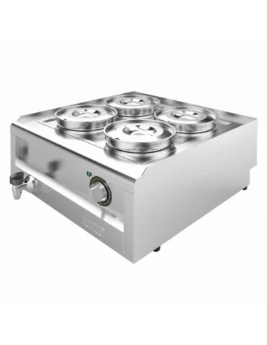 Bain-marie 4 pots Série 600 Buffalo