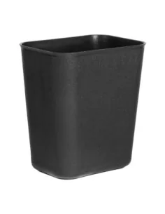 Poubelle pour hôtel/bureau noire Bolero 8L  2