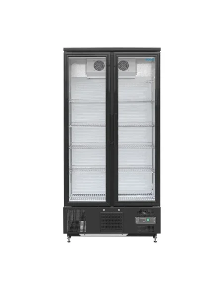 Arrière-bar vertical double porte battante Polar Série G 490L