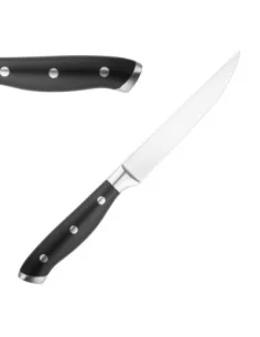 Couteaux à steak rivetés Olympia Premium avec manches en ABS noir (lot de 6) 2