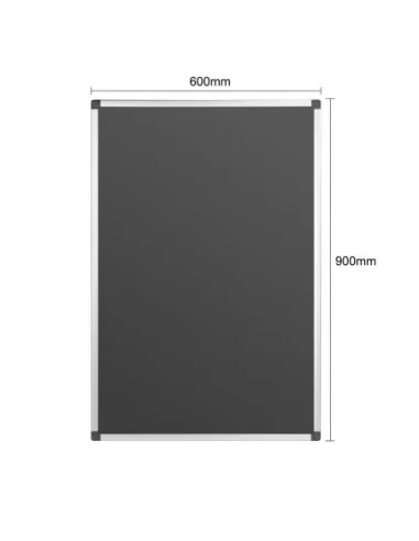 Tableau magnétique noir Olympia 600x900mm