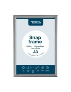 Cadre clipsable en aluminium Europel A3 25mm