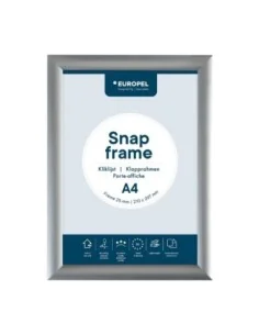 Cadre clipsable en aluminium Europel A4 25mm