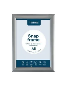 Cadre clipsable en aluminium Europel A5 25mm
