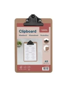 Porte-bloc panneau en fibre de bois Europel A5 portrait 148 x 210 mm 2