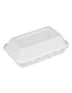 Barquettes alimentaires en bagasse Fiesta Compostable 400x335mm (lot de 200) 2