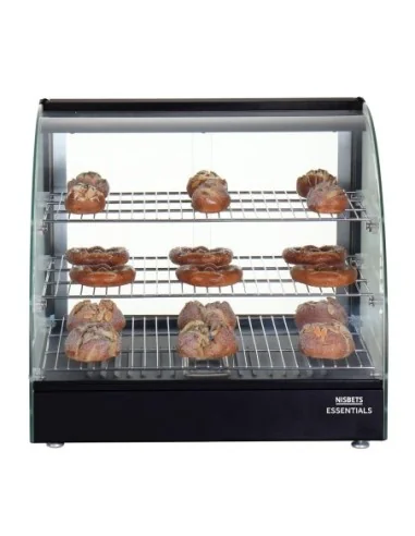 Vitrine chauffante Nisbets Essentials 82L