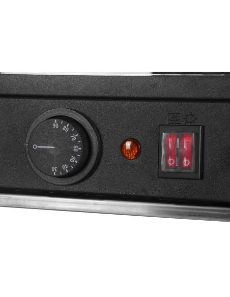 Vitrine chauffante Nisbets Essentials 82L