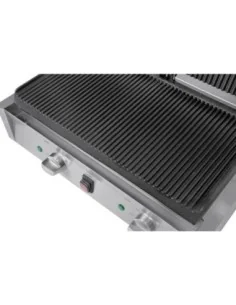 Gril de contact double Bistro Buffalo rainuré/rainuré 2