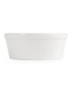 Plats à gratin ronds blancs Olympia 134mm (Lot de 6) 2