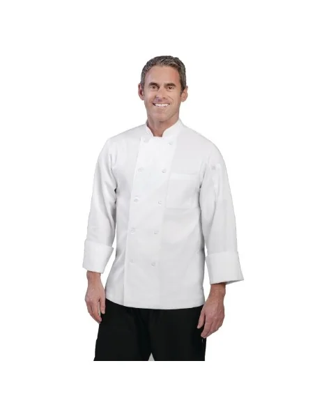 Veste de cuisine mixte Le Mans Chef Works blanche S