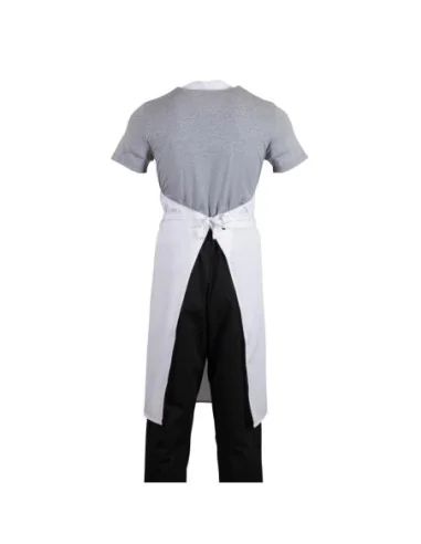 Tablier bavette Whites blanc XL