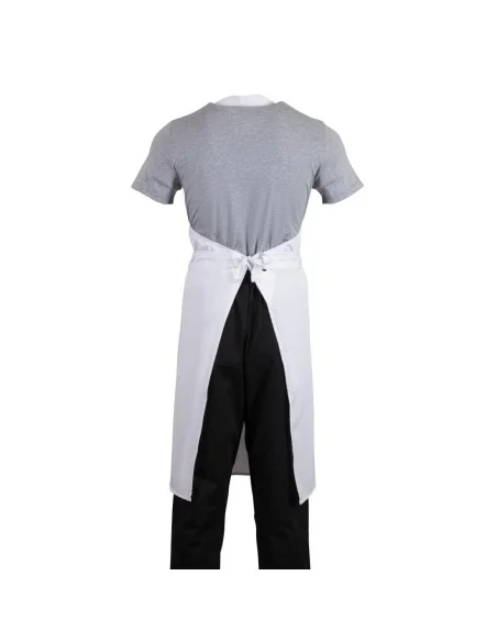 Tablier bavette Whites blanc XL