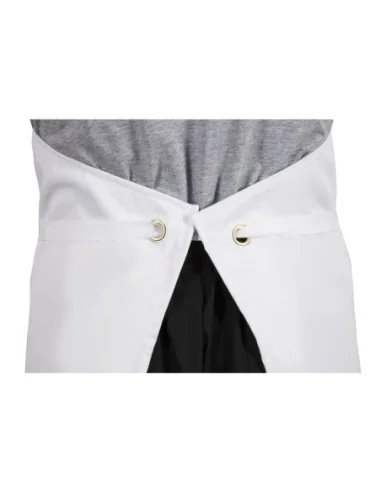Tablier bavette Whites blanc XL