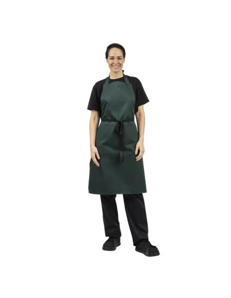 Tablier bavette Whites vert bouteille