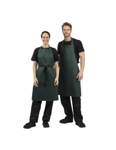 Tablier bavette Whites vert bouteille