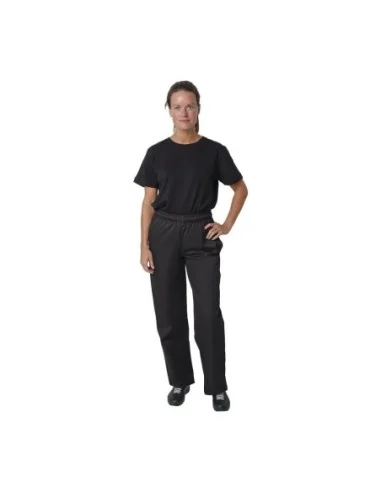 Pantalon de cuisine mixte Whites Vegas noir L