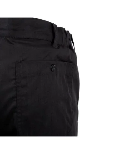 Pantalon de cuisine mixte Chef Works Professionnel chevrons noirs M