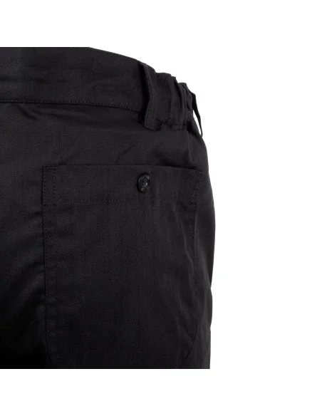 Pantalon de cuisine mixte Chef Works Professionnel chevrons noirs S