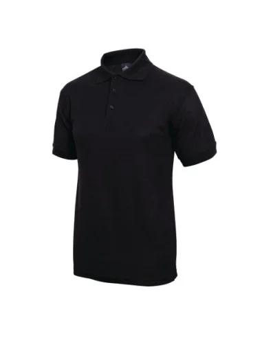 Polo mixte noir M