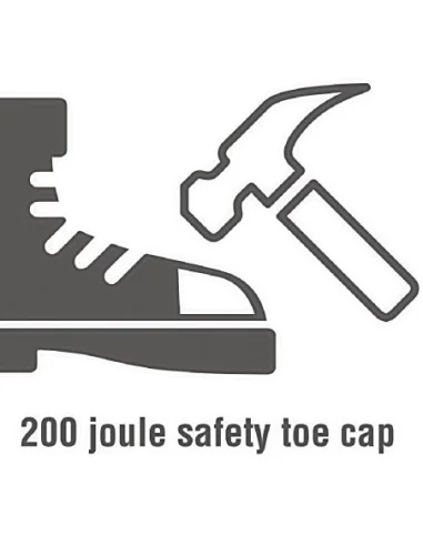 Chaussures de sécurité à lacets Slipbuster Lite noires 40